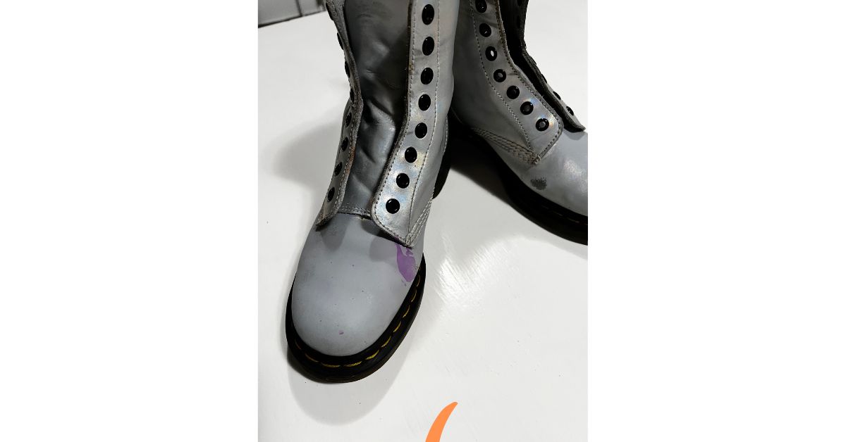 Boty Dr Martens ako nové Ako nafarbit zimné topánky na bielo
